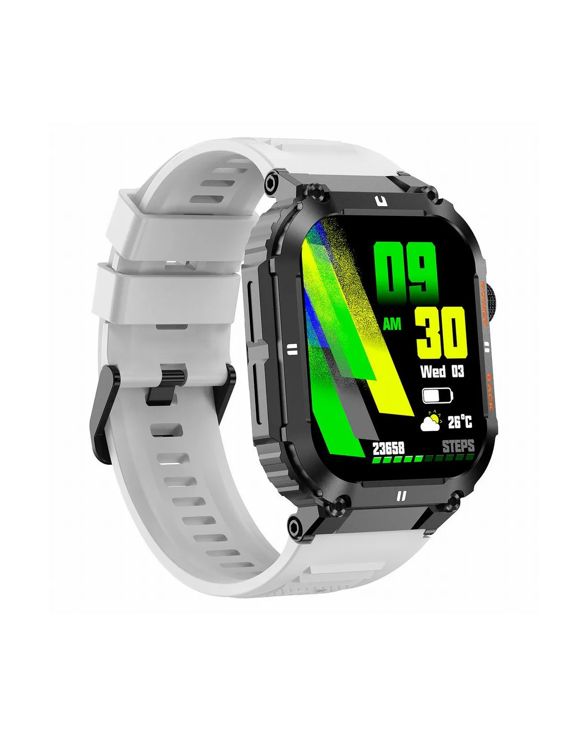 SMARTWATCH MĘSKI GRAVITY GT6-8 - WYKONYWANIE POŁĄCZEŃ, MONITOR SNU (sg020h)