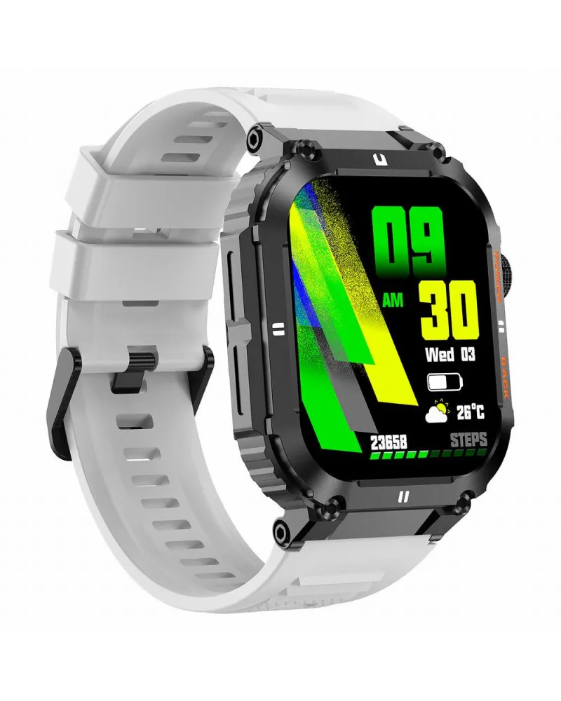 SMARTWATCH MĘSKI GRAVITY GT6-8 - WYKONYWANIE POŁĄCZEŃ, MONITOR SNU (sg020h)