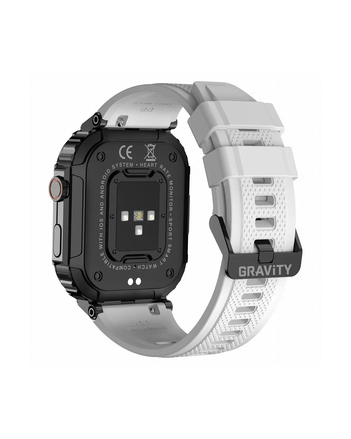 SMARTWATCH MĘSKI GRAVITY GT6-8 - WYKONYWANIE POŁĄCZEŃ, MONITOR SNU (sg020h)