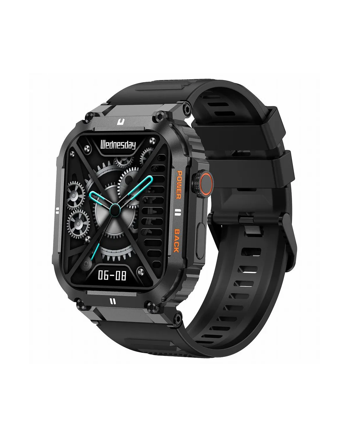 SMARTWATCH MĘSKI GRAVITY GT6-1 - WYKONYWANIE POŁĄCZEŃ, MONITOR SNU (sg020a)