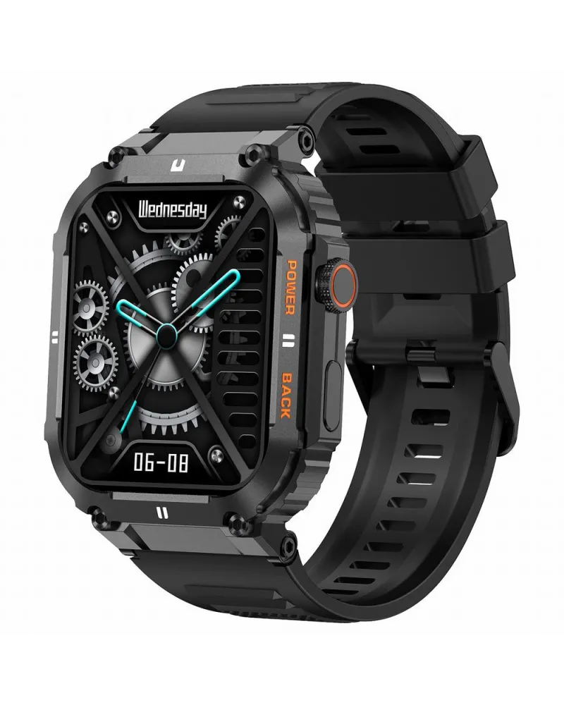 SMARTWATCH MĘSKI GRAVITY GT6-1 - WYKONYWANIE POŁĄCZEŃ, MONITOR SNU (sg020a)