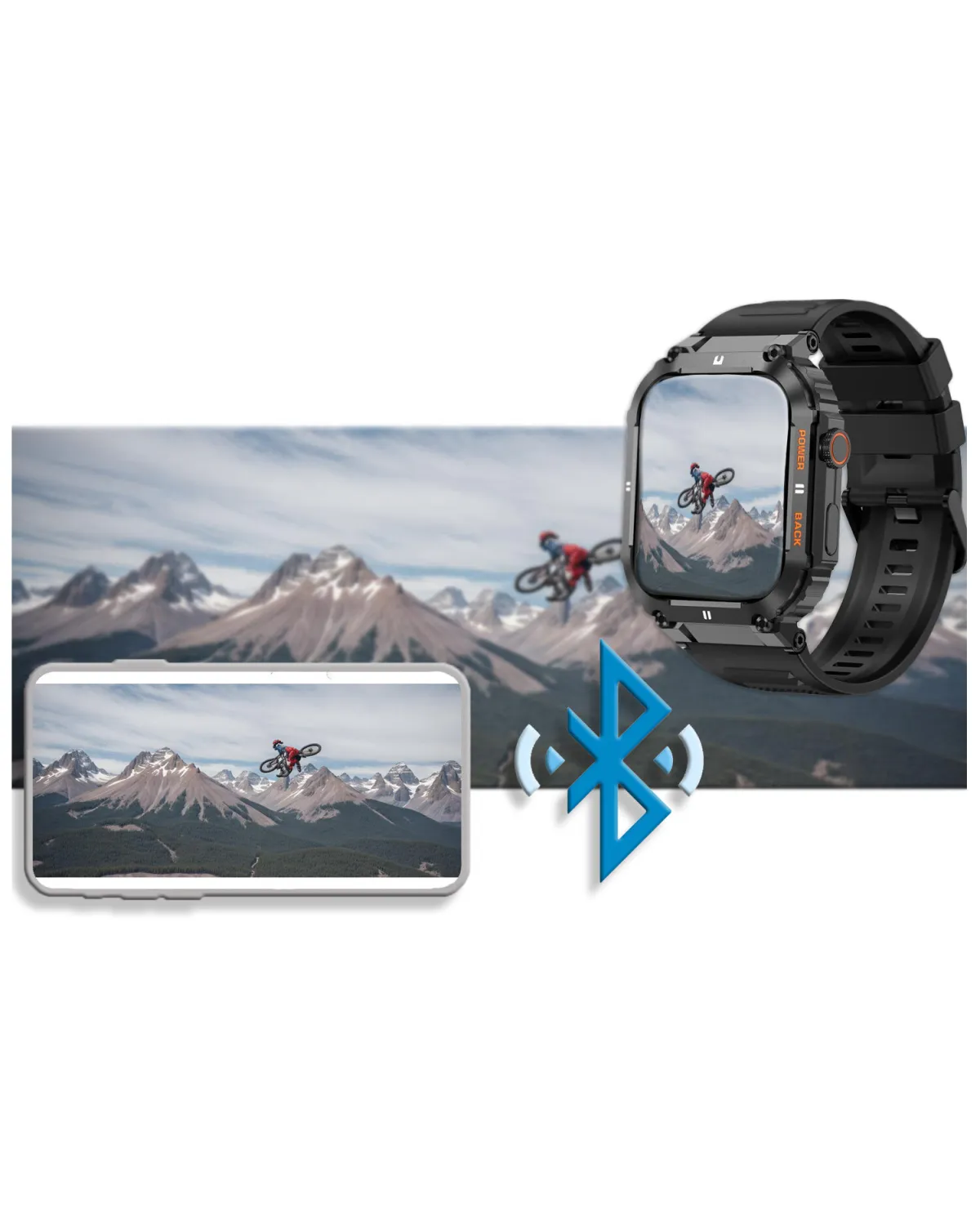 SMARTWATCH MĘSKI GRAVITY GT6-1 - WYKONYWANIE POŁĄCZEŃ, MONITOR SNU (sg020a)