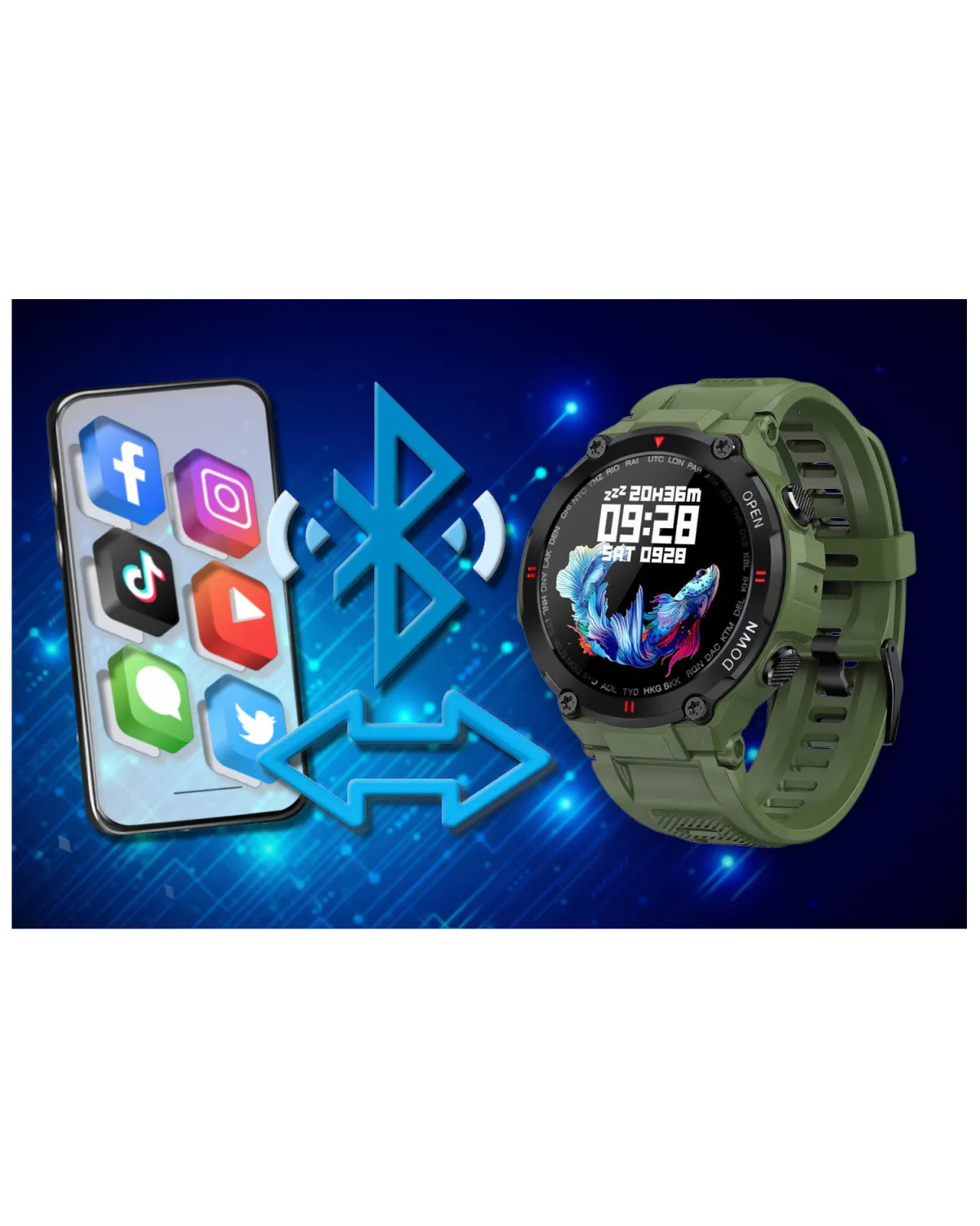 SMARTWATCH MĘSKI GRAVITY GT7-3 - WYKONYWANIE POŁĄCZEŃ (sg016c) SMARTWATCH MĘSKI GRAVITY GT7-3 - WYKONYWANIE POŁĄCZEŃ (sg016c)