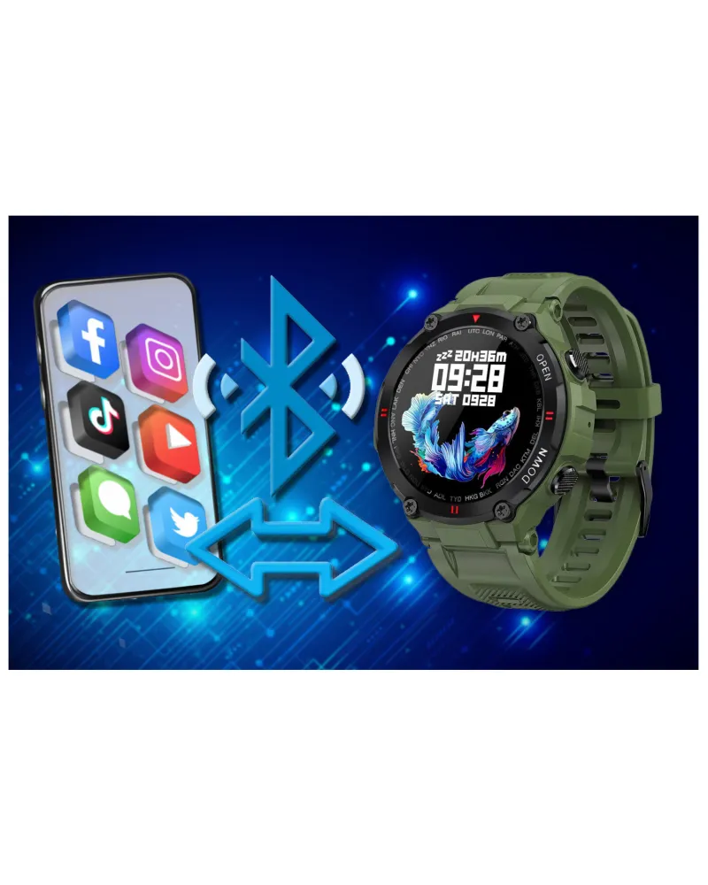 SMARTWATCH MĘSKI GRAVITY GT7-3 - WYKONYWANIE POŁĄCZEŃ (sg016c) SMARTWATCH MĘSKI GRAVITY GT7-3 - WYKONYWANIE POŁĄCZEŃ (sg016c)