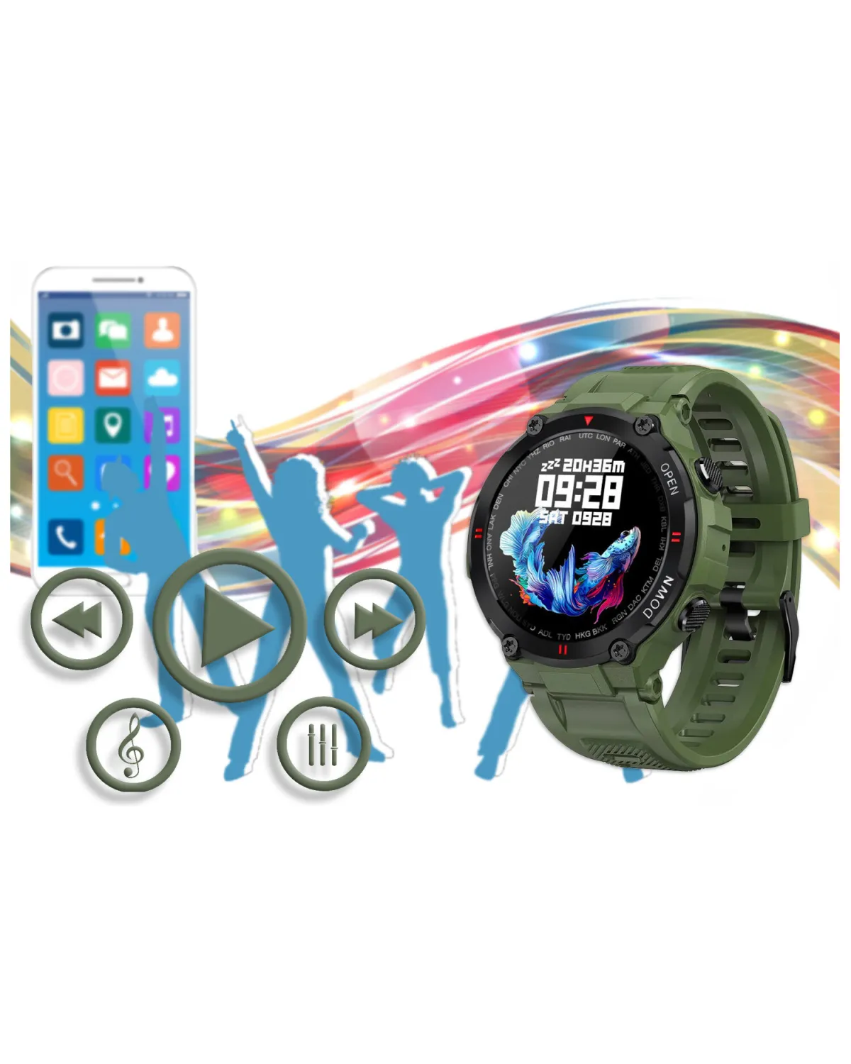SMARTWATCH MĘSKI GRAVITY GT7-3 - WYKONYWANIE POŁĄCZEŃ (sg016c) SMARTWATCH MĘSKI GRAVITY GT7-3 - WYKONYWANIE POŁĄCZEŃ (sg016c)