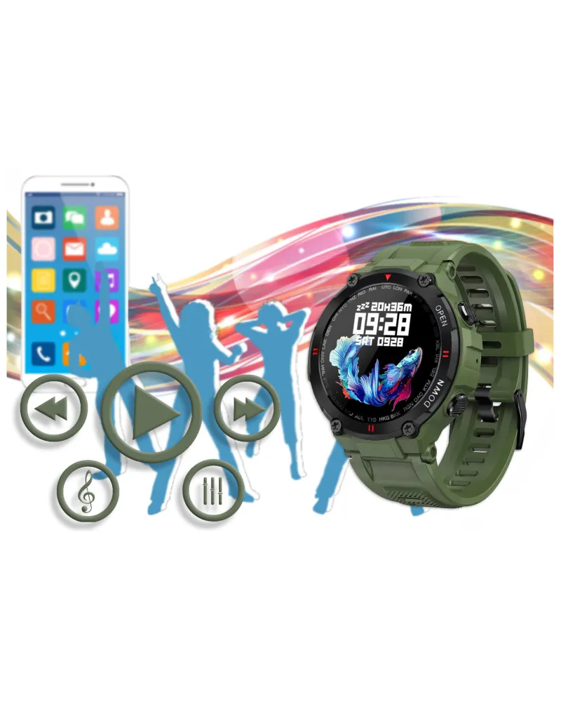 SMARTWATCH MĘSKI GRAVITY GT7-3 - WYKONYWANIE POŁĄCZEŃ (sg016c) SMARTWATCH MĘSKI GRAVITY GT7-3 - WYKONYWANIE POŁĄCZEŃ (sg016c)