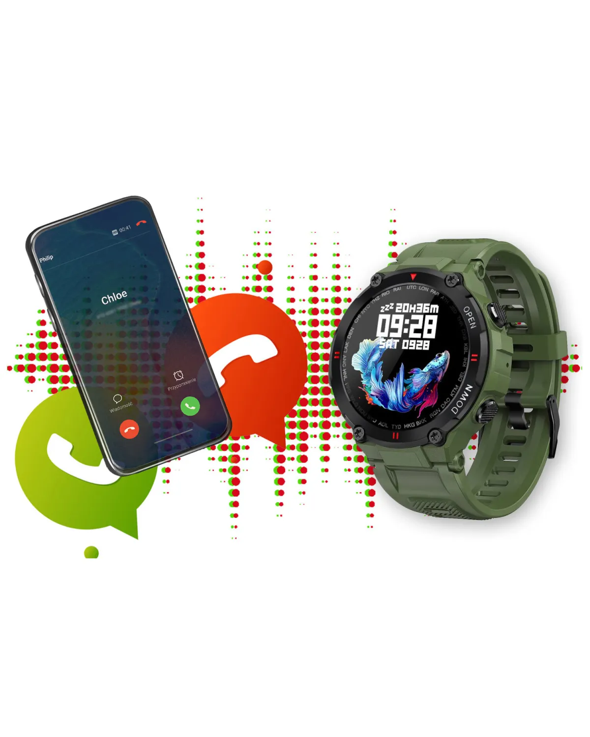 SMARTWATCH MĘSKI GRAVITY GT7-3 - WYKONYWANIE POŁĄCZEŃ (sg016c) SMARTWATCH MĘSKI GRAVITY GT7-3 - WYKONYWANIE POŁĄCZEŃ (sg016c)