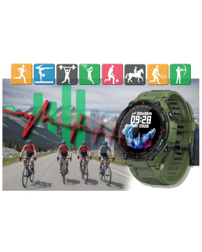 SMARTWATCH MĘSKI GRAVITY GT7-3 - WYKONYWANIE POŁĄCZEŃ (sg016c) SMARTWATCH MĘSKI GRAVITY GT7-3 - WYKONYWANIE POŁĄCZEŃ (sg016c)