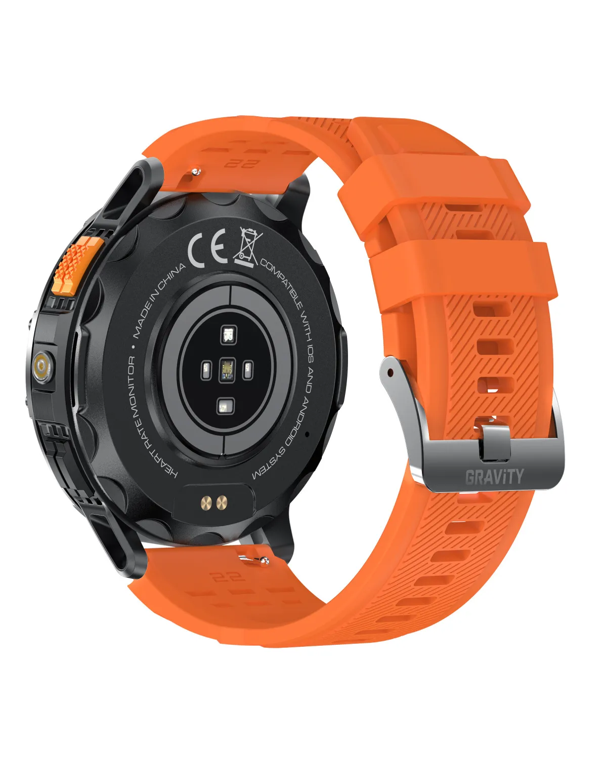 SMARTWATCH MĘSKI GRAVITY GT22-3 - AMOLED, DODATKOWY PASEK (sg030c)