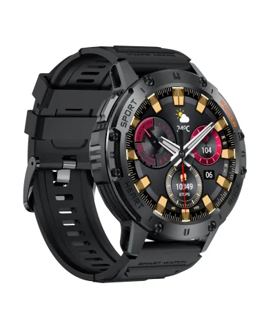 SMARTWATCH MĘSKI GRAVITY GT22-5 - AMOLED, DODATKOWY PASEK (sg030e)