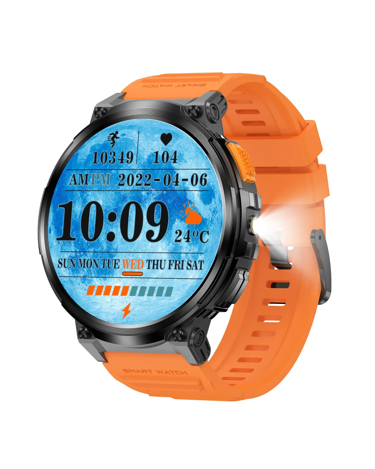 SMARTWATCH MĘSKI GRAVITY GT23-3 - LATARKA, DODATKOWY PASEK (sg031c) SMARTWATCH MĘSKI GRAVITY GT23-3 - LATARKA, DODATKOWY PASEK (sg031c)