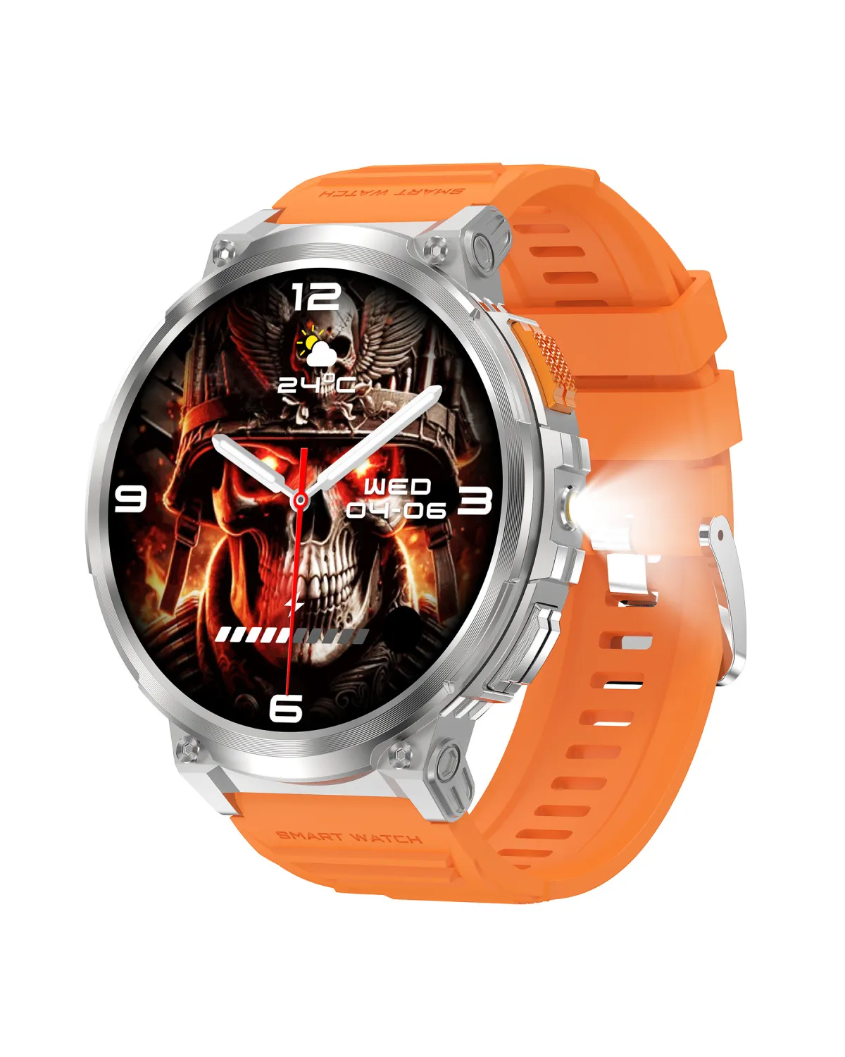 SMARTWATCH MĘSKI GRAVITY GT23-4 - LATARKA, DODATKOWY PASEK (sg031d) SMARTWATCH MĘSKI GRAVITY GT23-4 - LATARKA, DODATKOWY PASEK (sg031d)