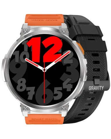 SMARTWATCH MĘSKI GRAVITY GT23-4 - LATARKA, DODATKOWY PASEK (sg031d) SMARTWATCH MĘSKI GRAVITY GT23-4 - LATARKA, DODATKOWY PASEK (sg031d)