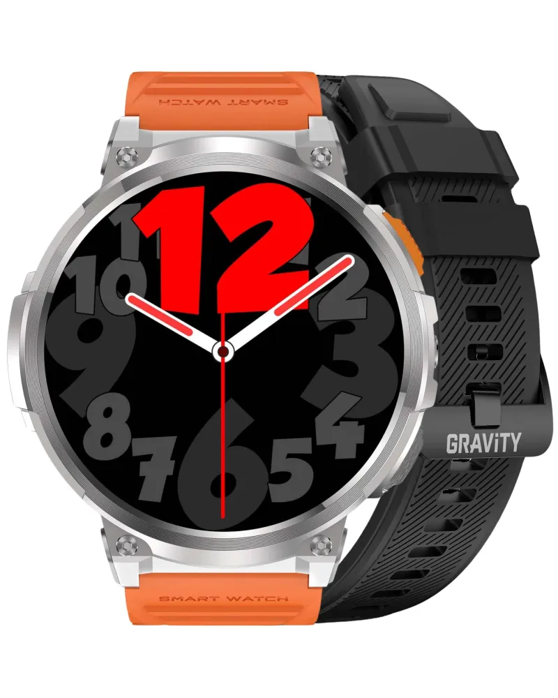 SMARTWATCH MĘSKI GRAVITY GT23-4 - LATARKA, DODATKOWY PASEK (sg031d) SMARTWATCH MĘSKI GRAVITY GT23-4 - LATARKA, DODATKOWY PASEK (sg031d)