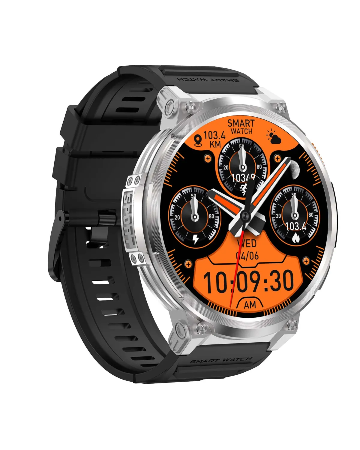 SMARTWATCH MĘSKI GRAVITY GT23-4 - LATARKA, DODATKOWY PASEK (sg031d) SMARTWATCH MĘSKI GRAVITY GT23-4 - LATARKA, DODATKOWY PASEK (sg031d)
