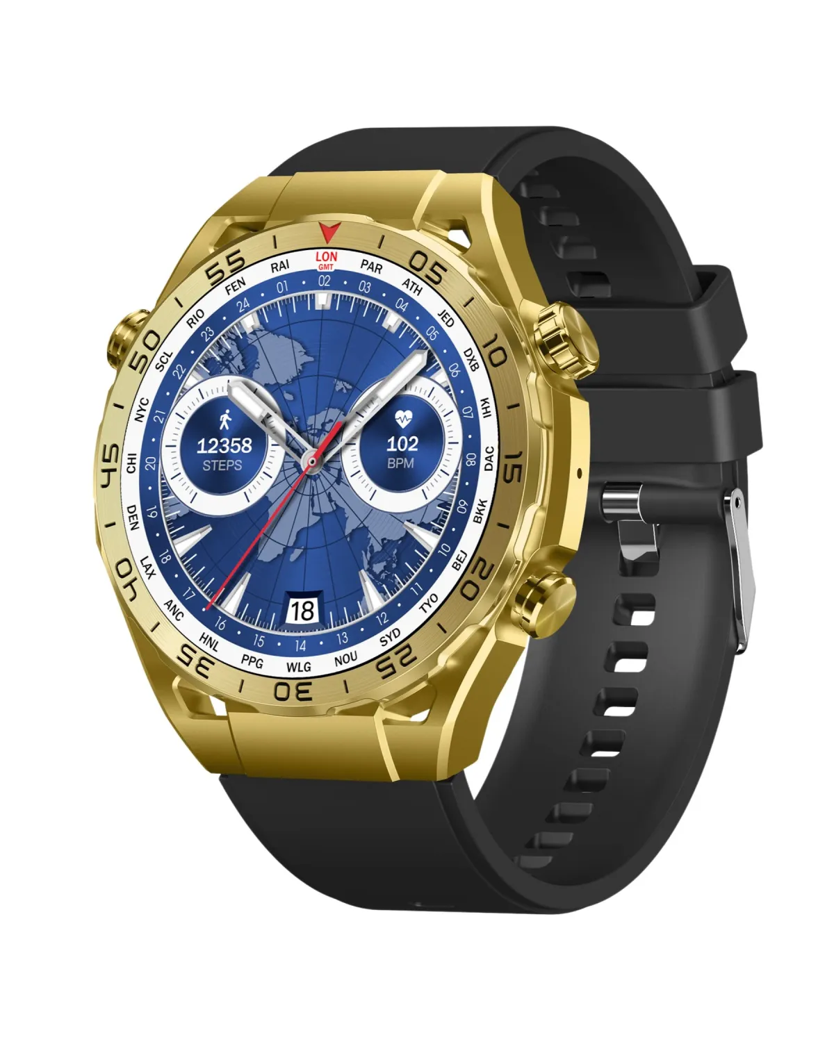 SMARTWATCH MĘSKI GRAVITY GT13-2 - DODATKOWY PASEK (sg028b) SMARTWATCH MĘSKI GRAVITY GT13-2 - DODATKOWY PASEK (sg028b)