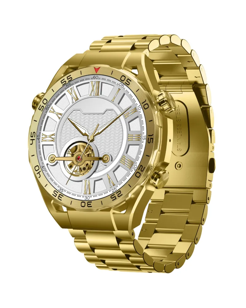 SMARTWATCH MĘSKI GRAVITY GT13-3 - DODATKOWY PASEK (sg028c)