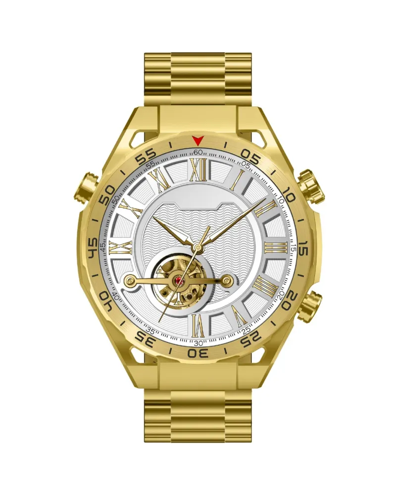 SMARTWATCH MĘSKI GRAVITY GT13-3 - DODATKOWY PASEK (sg028c)