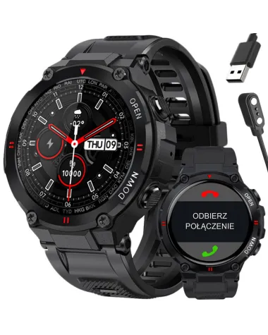 SMARTWATCH MĘSKI GRAVITY GT7-1 - WYKONYWANIE POŁĄCZEŃ (sg016a)