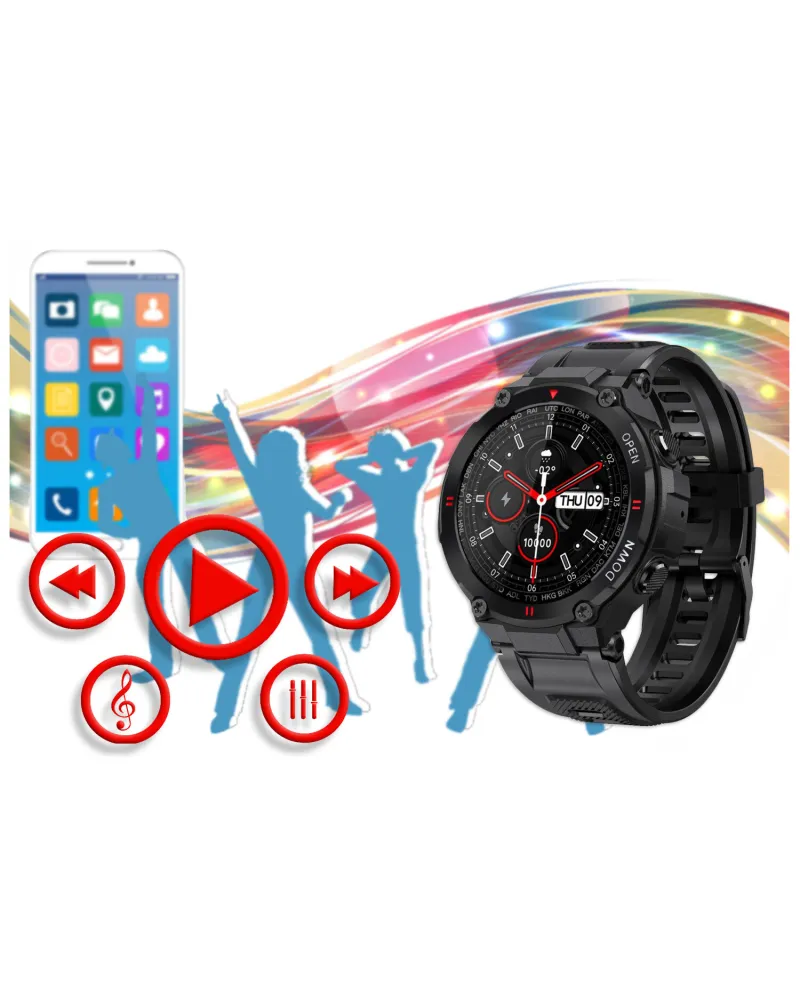 SMARTWATCH MĘSKI GRAVITY GT7-1 - WYKONYWANIE POŁĄCZEŃ (sg016a) SMARTWATCH MĘSKI GRAVITY GT7-1 - WYKONYWANIE POŁĄCZEŃ (sg016a)
