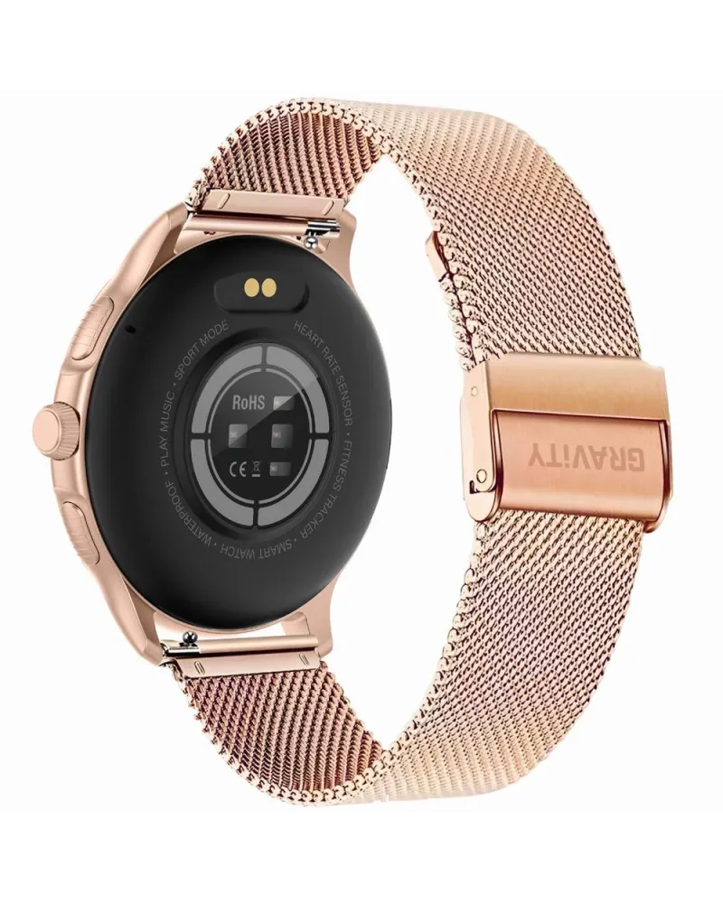 SMARTWATCH UNISEX GRAVITY GT12-3 - ROZMOWY BLUETOOTH, DODATKOWY PASEK (sg035c)