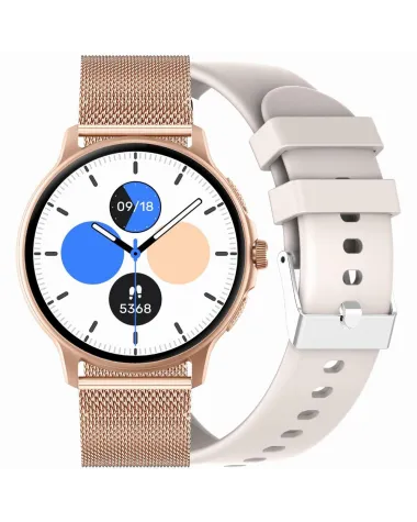 SMARTWATCH UNISEX GRAVITY GT12-5 - ROZMOWY BLUETOOTH, DODATKOWY PASEK (sg035e)