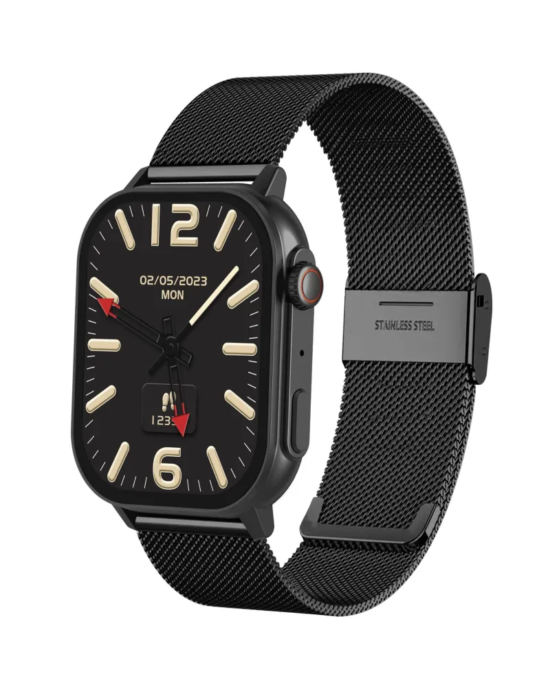 SMARTWATCH UNISEX GRAVITY GT15-2 - ROZMOWY BLUETOOTH, DODATKOWY PASEK (sg029b) SMARTWATCH UNISEX GRAVITY GT15-2 - ROZMOWY BLUETOOTH, DODATKOWY PASEK (sg029b)