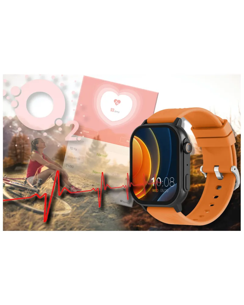 SMARTWATCH UNISEX GRAVITY GT15-2 - ROZMOWY BLUETOOTH, DODATKOWY PASEK (sg029b) SMARTWATCH UNISEX GRAVITY GT15-2 - ROZMOWY BLUETOOTH, DODATKOWY PASEK (sg029b)