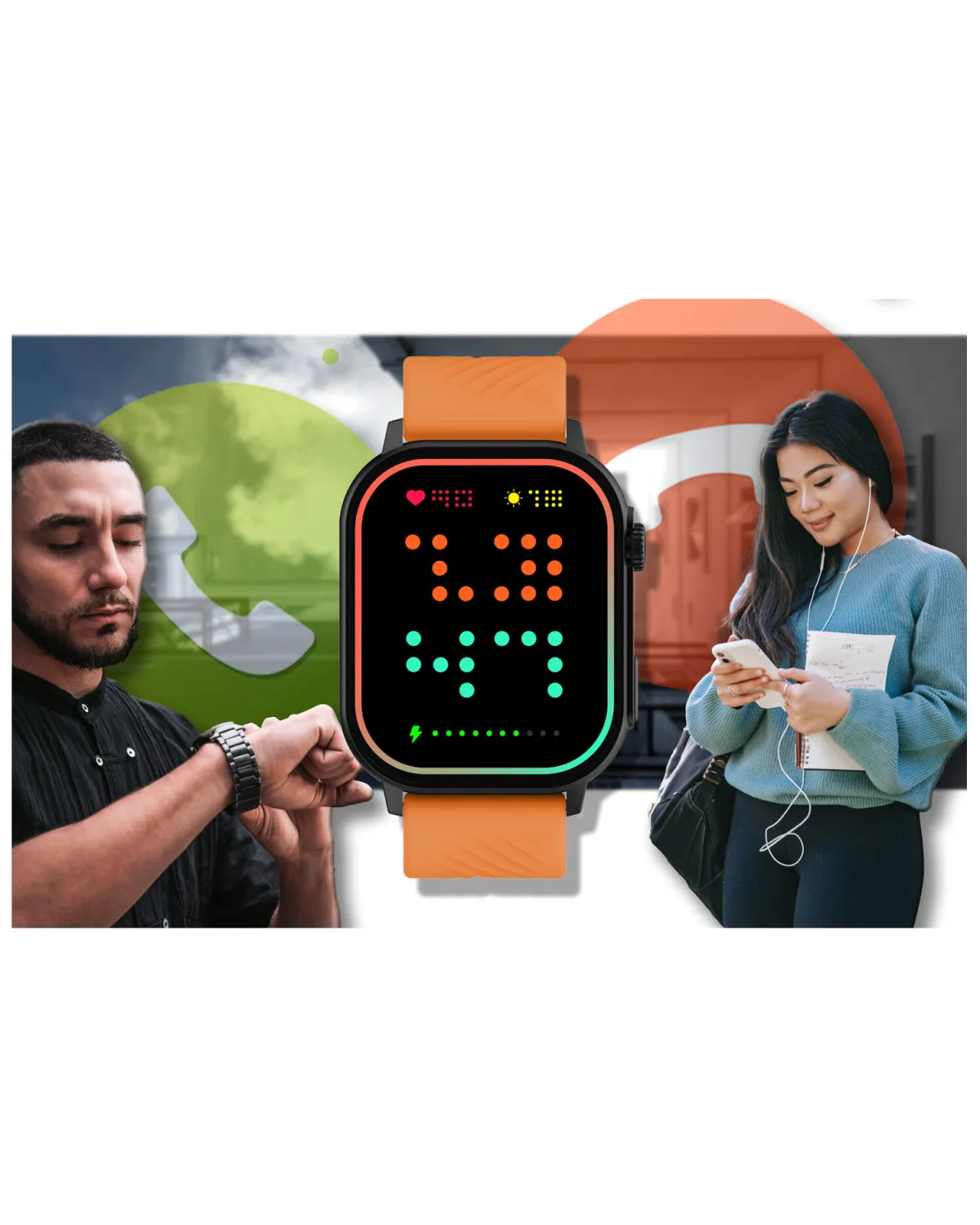 SMARTWATCH UNISEX GRAVITY GT15-2 - ROZMOWY BLUETOOTH, DODATKOWY PASEK (sg029b) SMARTWATCH UNISEX GRAVITY GT15-2 - ROZMOWY BLUETOOTH, DODATKOWY PASEK (sg029b)