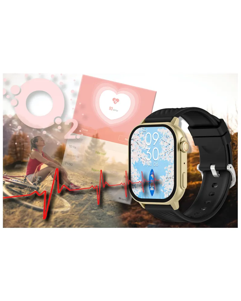 SMARTWATCH UNISEX GRAVITY GT15-6 - ROZMOWY BLUETOOTH, DODATKOWY PASEK (sg029f) SMARTWATCH UNISEX GRAVITY GT15-6 - ROZMOWY BLUETOOTH, DODATKOWY PASEK (sg029f)