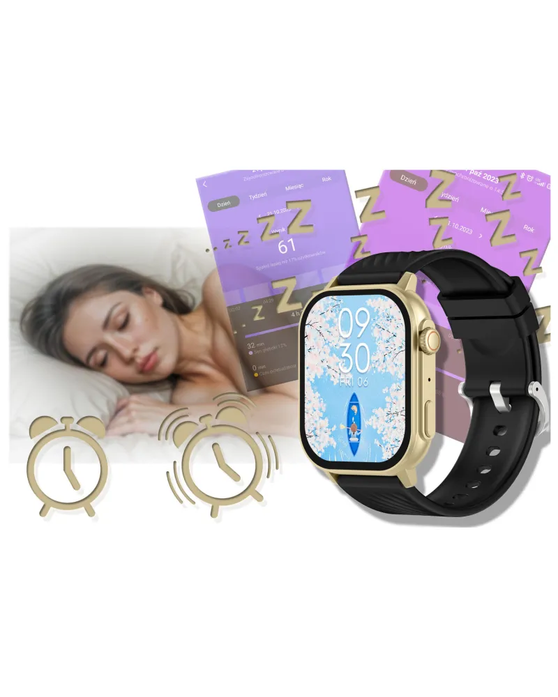 SMARTWATCH UNISEX GRAVITY GT15-6 - ROZMOWY BLUETOOTH, DODATKOWY PASEK (sg029f) SMARTWATCH UNISEX GRAVITY GT15-6 - ROZMOWY BLUETOOTH, DODATKOWY PASEK (sg029f)