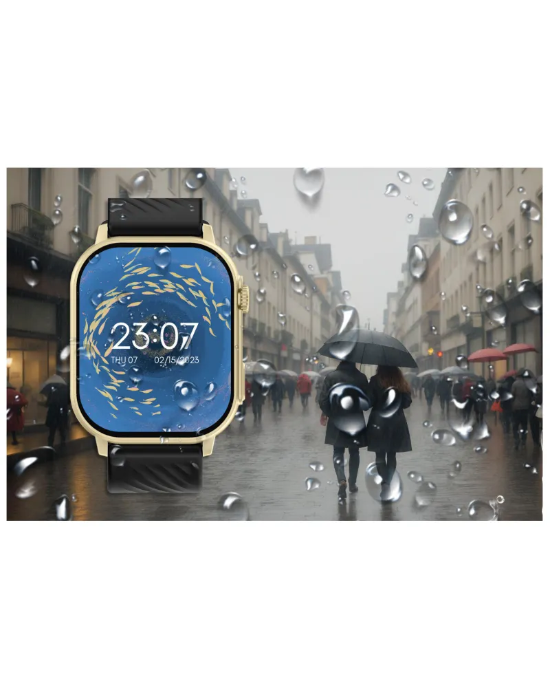 SMARTWATCH UNISEX GRAVITY GT15-6 - ROZMOWY BLUETOOTH, DODATKOWY PASEK (sg029f) SMARTWATCH UNISEX GRAVITY GT15-6 - ROZMOWY BLUETOOTH, DODATKOWY PASEK (sg029f)