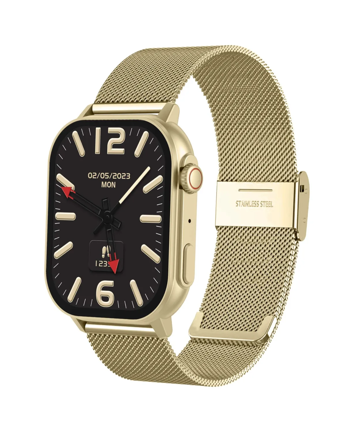 SMARTWATCH UNISEX GRAVITY GT15-7 - ROZMOWY BLUETOOTH, DODATKOWY PASEK (sg029g)