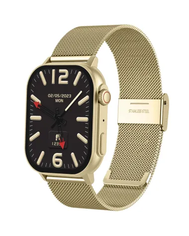 SMARTWATCH UNISEX GRAVITY GT15-7 - ROZMOWY BLUETOOTH, DODATKOWY PASEK (sg029g)