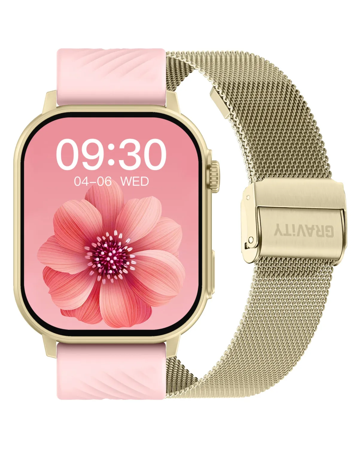 SMARTWATCH UNISEX GRAVITY GT15-7 - ROZMOWY BLUETOOTH, DODATKOWY PASEK (sg029g)