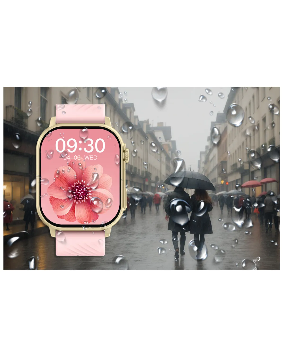 SMARTWATCH UNISEX GRAVITY GT15-7 - ROZMOWY BLUETOOTH, DODATKOWY PASEK (sg029g)