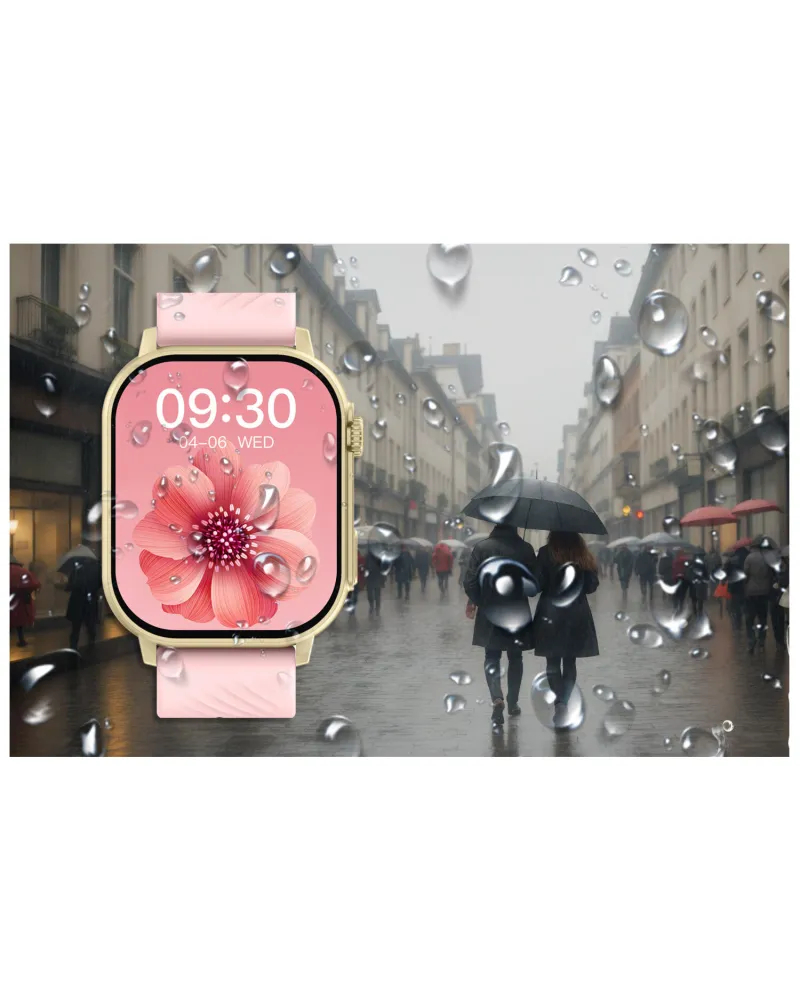 SMARTWATCH UNISEX GRAVITY GT15-7 - ROZMOWY BLUETOOTH, DODATKOWY PASEK (sg029g)