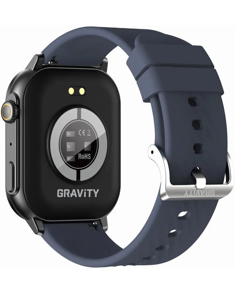 SMARTWATCH UNISEX GRAVITY GT15-12 - ROZMOWY BLUETOOTH, DODATKOWY PASEK (sg029l)