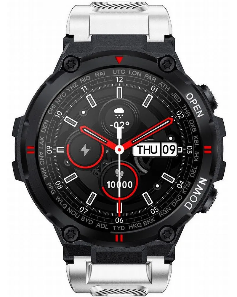 SMARTWATCH MĘSKI GRAVITY GT7-6 - WYKONYWANIE POŁĄCZEŃ (sg016f)