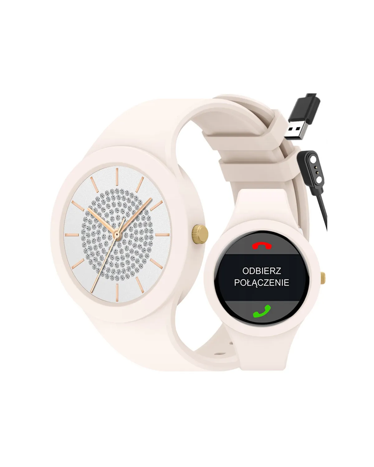 SMARTWATCH DAMSKI GRAVITY GT14-1 - ROZMOWY BLUETOOTH, WŁASNE TARCZE (sg026a) SMARTWATCH DAMSKI GRAVITY GT14-1 - ROZMOWY BLUETOOTH, WŁASNE TARCZE (sg026a)