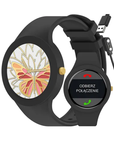 SMARTWATCH DAMSKI GRAVITY GT14-3 - ROZMOWY BLUETOOTH, WŁASNE TARCZE (sg026c)