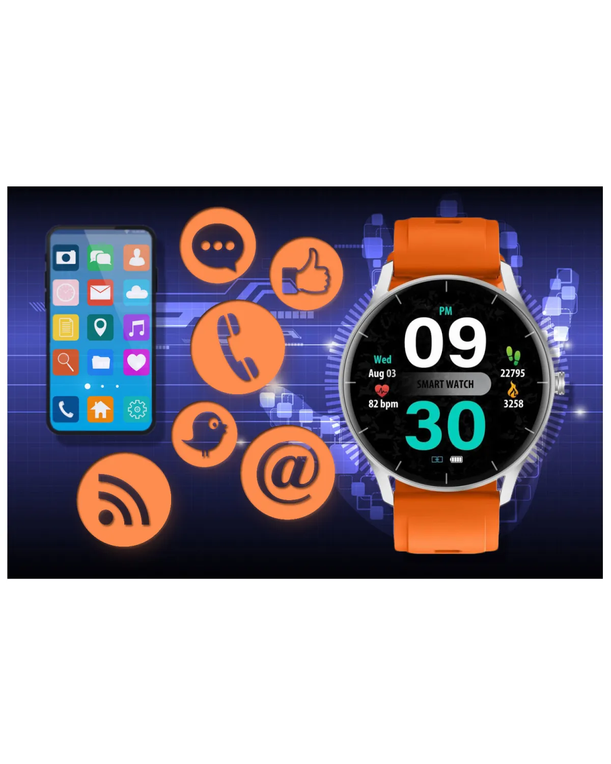 SMARTWATCH UNISEX GRAVITY GT2-8 - ROZMOWY BLUETOOTH, WŁASNE TARCZE (sg019h) SMARTWATCH UNISEX GRAVITY GT2-8 - ROZMOWY BLUETOOTH, WŁASNE TARCZE (sg019h)