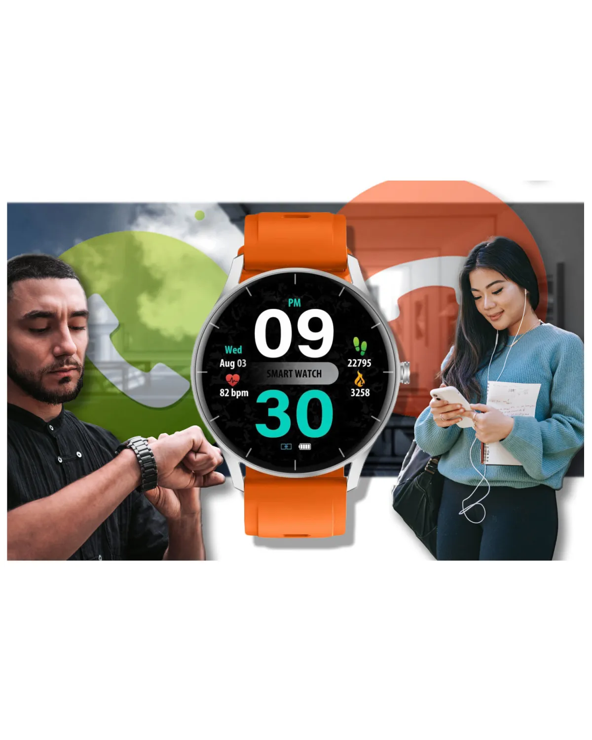 SMARTWATCH UNISEX GRAVITY GT2-8 - ROZMOWY BLUETOOTH, WŁASNE TARCZE (sg019h) SMARTWATCH UNISEX GRAVITY GT2-8 - ROZMOWY BLUETOOTH, WŁASNE TARCZE (sg019h)