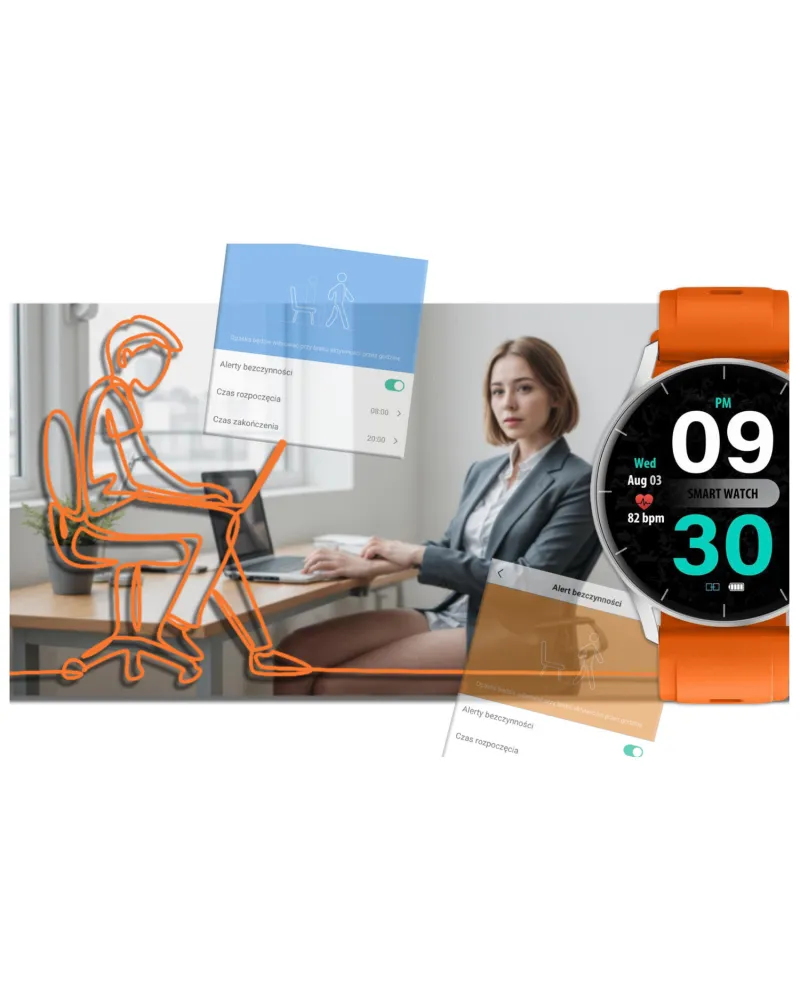 SMARTWATCH UNISEX GRAVITY GT2-8 - ROZMOWY BLUETOOTH, WŁASNE TARCZE (sg019h) SMARTWATCH UNISEX GRAVITY GT2-8 - ROZMOWY BLUETOOTH, WŁASNE TARCZE (sg019h)