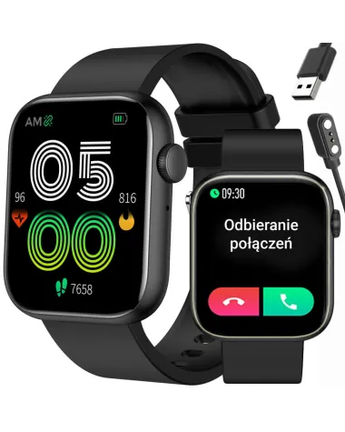 SMARTWATCH UNISEX GRAVITY GT3-3 - ROZMOWY BLUETOOTH, WŁASNE TARCZE (sg022c)
