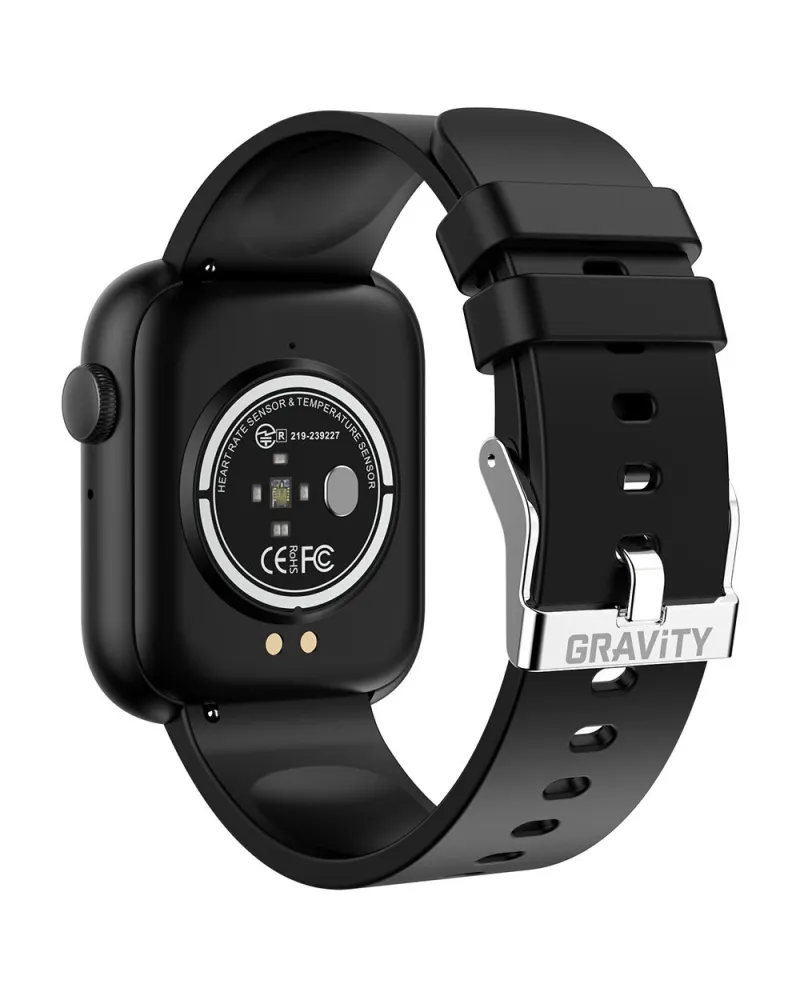 SMARTWATCH UNISEX GRAVITY GT3-3 - ROZMOWY BLUETOOTH, WŁASNE TARCZE (sg022c) SMARTWATCH UNISEX GRAVITY GT3-3 - ROZMOWY BLUETOOTH, WŁASNE TARCZE (sg022c)