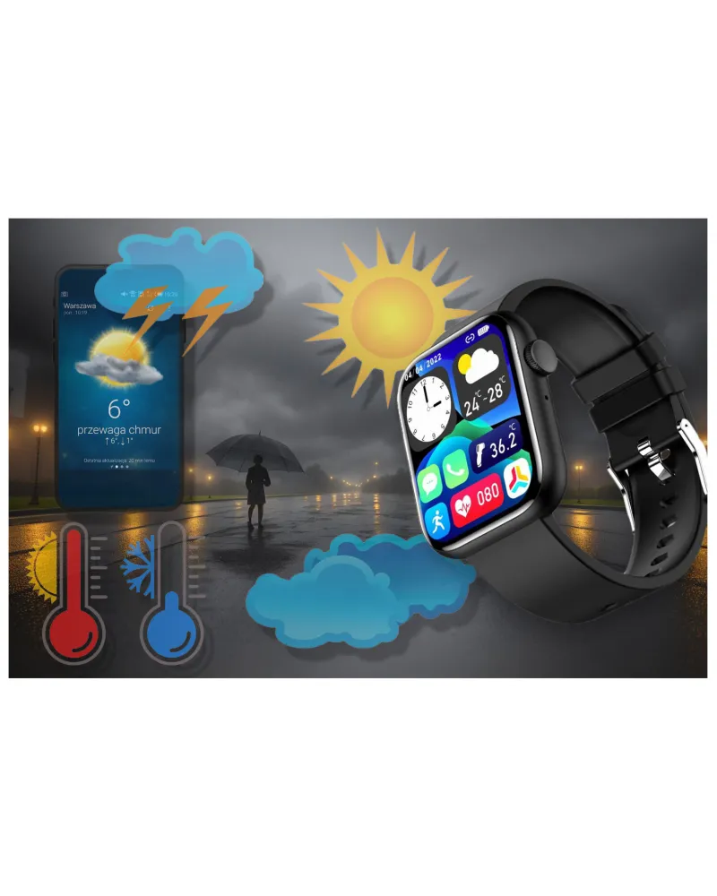 SMARTWATCH UNISEX GRAVITY GT3-3 - ROZMOWY BLUETOOTH, WŁASNE TARCZE (sg022c) SMARTWATCH UNISEX GRAVITY GT3-3 - ROZMOWY BLUETOOTH, WŁASNE TARCZE (sg022c)