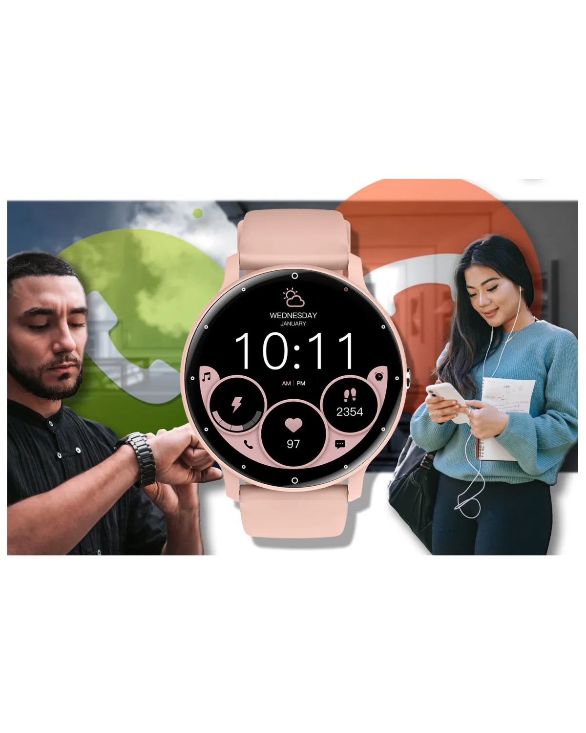 SMARTWATCH UNISEX GRAVITY GT1-5 PRO - ROZMOWY BLUETOOTH, DODATKOWY PASEK (sg027e) SMARTWATCH UNISEX GRAVITY GT1-5 PRO - ROZMOWY BLUETOOTH, DODATKOWY PASEK (sg027e)