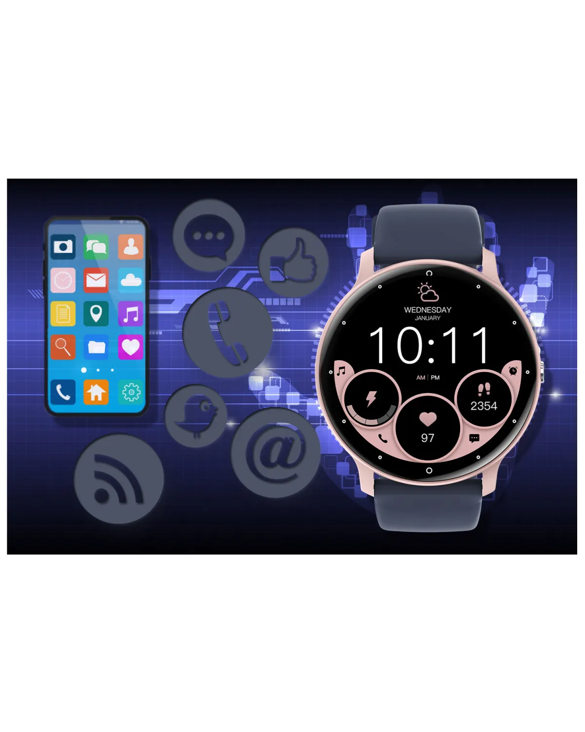 SMARTWATCH UNISEX GRAVITY GT1-7 PRO - ROZMOWY BLUETOOTH, DODATKOWY PASEK (sg027g) SMARTWATCH UNISEX GRAVITY GT1-7 PRO - ROZMOWY BLUETOOTH, DODATKOWY PASEK (sg027g)