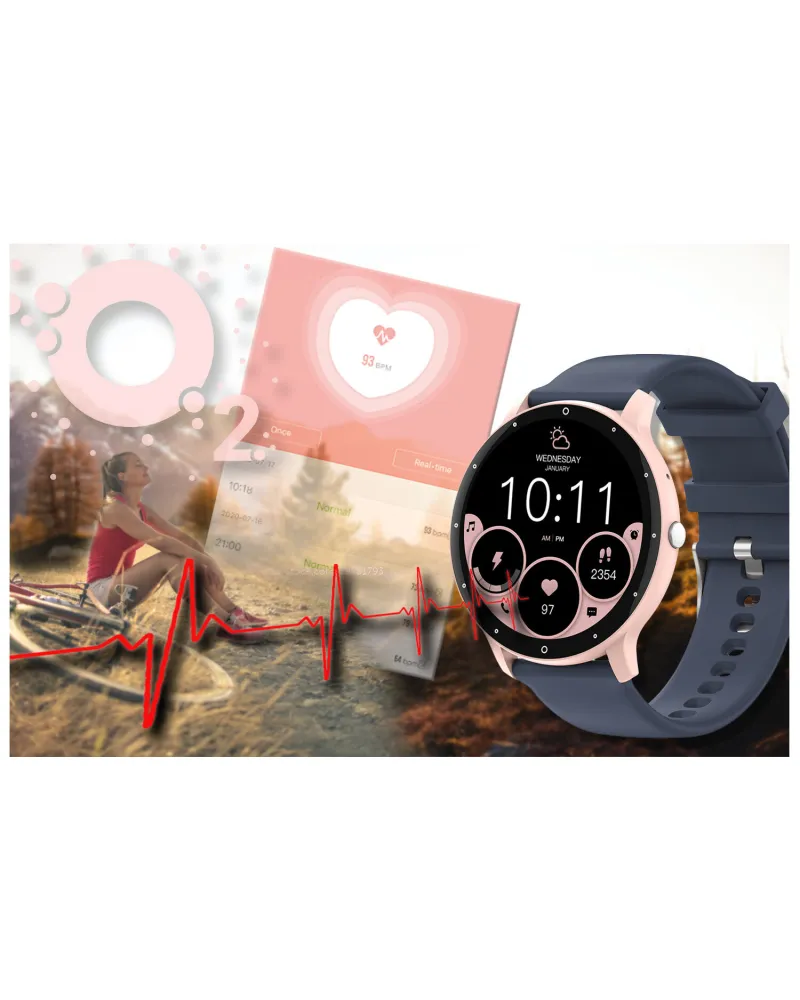 SMARTWATCH UNISEX GRAVITY GT1-7 PRO - ROZMOWY BLUETOOTH, DODATKOWY PASEK (sg027g) SMARTWATCH UNISEX GRAVITY GT1-7 PRO - ROZMOWY BLUETOOTH, DODATKOWY PASEK (sg027g)
